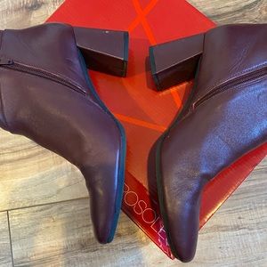 Aerosoles Wine Colored Booties